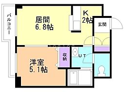 アンソレイユ山鼻 5階/00502