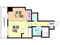 ノースアージュ中島公園 5階