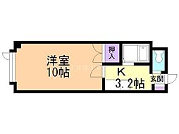 間取図画像 1K