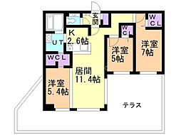 札幌市電2系統 東屯田通駅 徒歩3分
