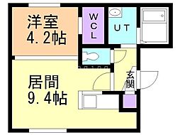 札幌市電2系統 幌南小学校前駅 徒歩4分 4階/-