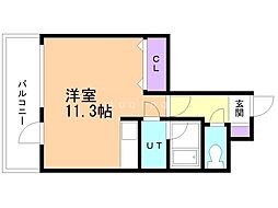 間取図画像 ワンルーム