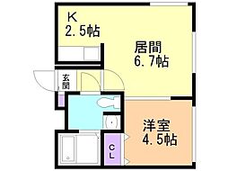 ブランノワール桑園 3階/306