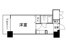 メゾン・ド・北円山 1Kの間取図画像