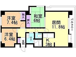間取図画像 3LDK