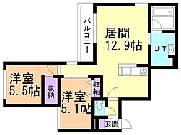 札幌市営東西線 西18丁目駅 徒歩18分 2階/-
