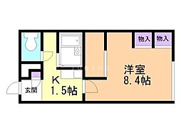 レオパレスライヤ 2階