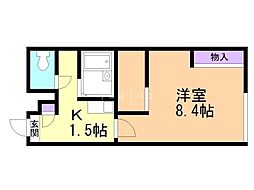 レオパレスフローラ 1階/104