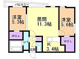 札幌市営東豊線 豊水すすきの駅 徒歩9分 4階/-
