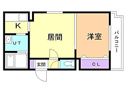 シャトーアンジュラス 4階/401