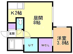 ヒルズサッポロII 1階/107