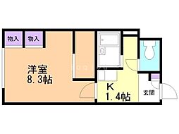 レオパレスセントラル南4条A 3階/302