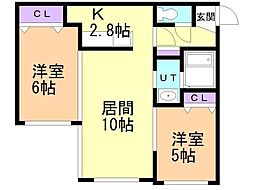 アルシオーネＳ12 1階/102
