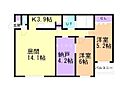 フェスタリア宮の森4階13.0万円