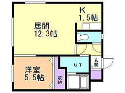 プレステージ知事公館 2階/202