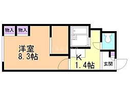 レオパレスシャルム北6条 3階/305