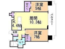 JR函館本線 苗穂駅 徒歩1分 6階/-