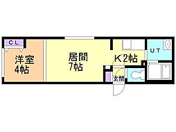 Ｒａｆｆｉｎｅ旭山公園通（ラフィーネ旭山公園通） 2階/203