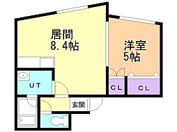 シングルコート南7条B棟 2階/203