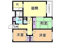 クラーク宮の森 3階