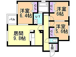 ライズ伏見 3階