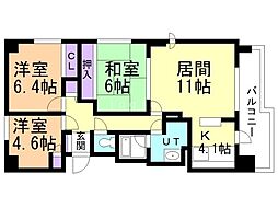 藤井ビルエクセレント円山 4階/402