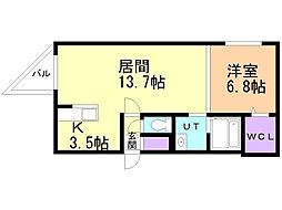 シャトーライフ中島公園I 4階