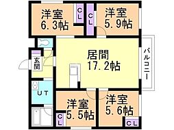 札幌市営南北線 幌平橋駅 徒歩15分 5階/-