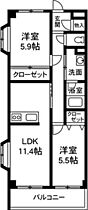 Ｋ＆Ａパレス 103 ｜ 群馬県伊勢崎市連取町（賃貸マンション2LDK・1階・62.87㎡） その2