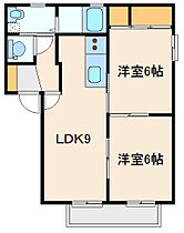 ウィステリアＢ 102 ｜ 群馬県伊勢崎市今泉町１丁目（賃貸アパート2LDK・1階・50.04㎡） その2