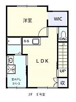 アッシュ・ディ・メルカートII D ｜ 群馬県伊勢崎市市場町２丁目（賃貸アパート1LDK・2階・44.57㎡） その2