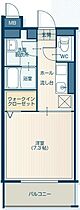 ヴィットーリア 202 ｜ 群馬県伊勢崎市福島町（賃貸マンション1K・2階・26.04㎡） その2