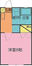 ウエストヒルズ A103 ｜ 群馬県伊勢崎市除ケ町（賃貸アパート1K・1階・23.18㎡） その2