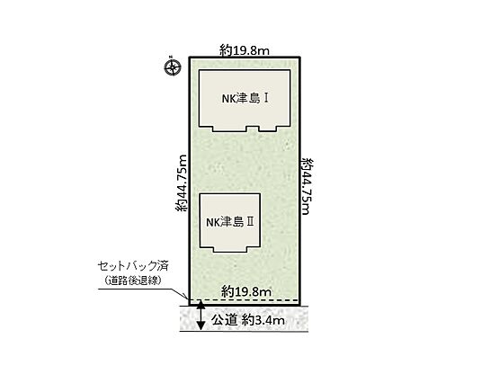 敷地配置図