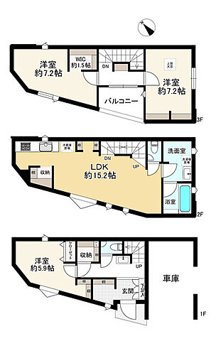 間取り 墨田区八広4丁目
