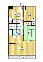 ドゥウェルあじさい2  ｜ 千葉県松戸市新松戸7丁目（賃貸マンション3LDK・3階・75.07㎡） その2