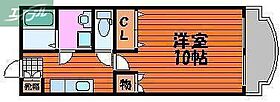 岡山県岡山市北区鹿田本町（賃貸マンション1K・4階・35.20㎡） その2