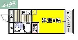 間取図画像 1K