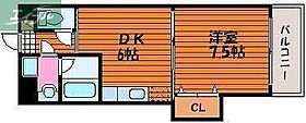 岡山県岡山市北区奥田本町（賃貸マンション1DK・4階・31.74㎡） その2