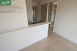 JR宇野線 大元駅 徒歩16分の賃貸マンション 2階2LDKのリビング/ダイニング