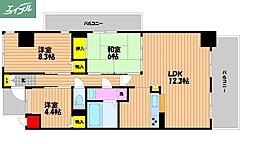 JR宇野線 大元駅 徒歩13分 7階/-