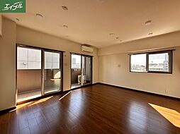 岡山電気軌道清輝橋線 清輝橋駅 徒歩10分の賃貸マンション 3階ワンルームのリビング/ダイニング