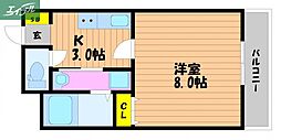 JR宇野線 大元駅 徒歩9分 5階/-