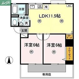 JR山陽本線 北長瀬駅 徒歩5分 1階/-
