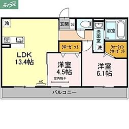 JR宇野線 備前西市駅 徒歩12分 2階/-