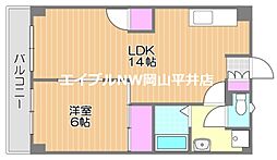 JR山陽本線 岡山駅 バス40分 バス南輝小学校前下車 徒歩4分 3階/-