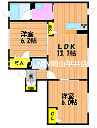 JR山陽本線 岡山駅 バス33分 三蟠郵便局北下車 徒歩7分 1階/-