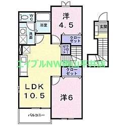 JR宇野線 八浜駅 徒歩2分 2階/-