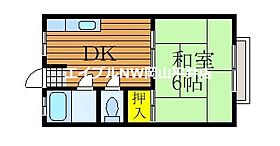 岡山県岡山市南区福成3丁目（賃貸アパート1DK・1階・24.30㎡） その2