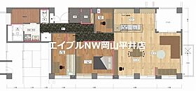 岡山県岡山市中区住吉町1丁目（賃貸マンション3LDK・4階・117.77㎡） その2